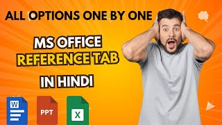 Master MS Word Reference Tab: Citations, Bibliography &amp; More Explained for Easy Use in Hindi/English