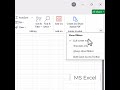 MS Excel Show and Autohide Ribbon