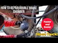 HOW TO REPAIR DOUBLE BRAKE CHAMBER (FASTER AND EASIER) | HOWO TRUCK