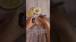 Make your own painted coasters!