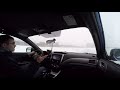 Зимние ледовые заезды в 2021 году Subaru Impreza WRX STi Surgut