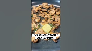 STOP making these mistakes and cook mushrooms like a CHEF! #shorts #mushroom