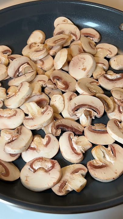 STOP making these mistakes and cook mushrooms like a CHEF! #shorts #mushroom