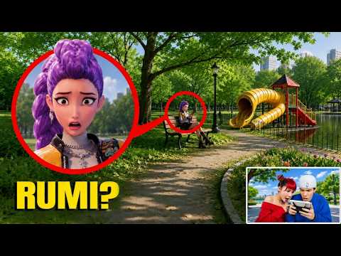 MY DRONE CAUGHT RUMI Near SLIDE MONSTER At The Park AT 3AM!