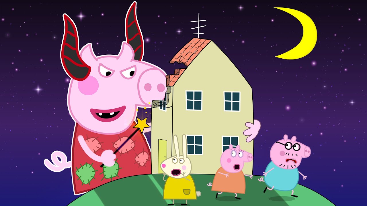Big Peppa Pig VS George, Mommy Pig, Daddy Pig - Peppa Pig X Roblox