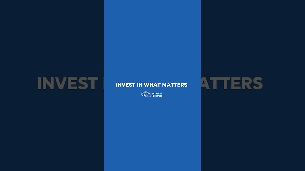 Europe is facing unprecedented challenges. It's time for the EU to invest in what matters.