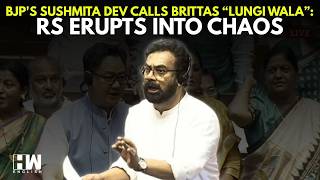 Watch Sushmita Devs Lungivala Remark Rajya Sabha Erupts After Brittas Objects Ncpi Cpm Rs