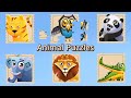 Kids Theater Zoo Show – Animal Puzzles for Kids – Animal Names and Sounds Learning