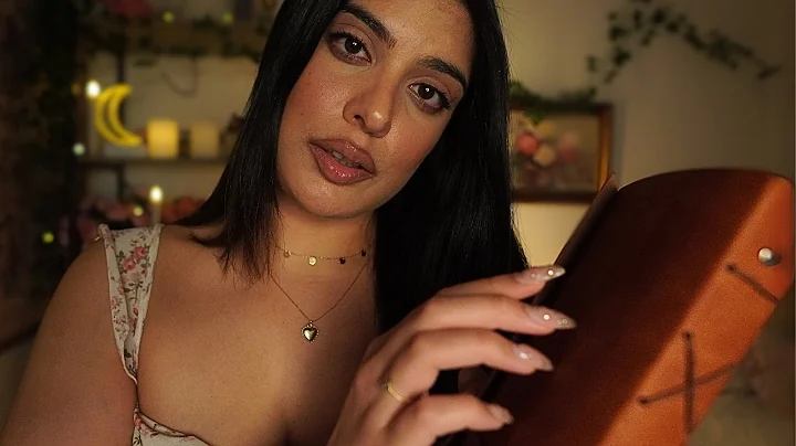 asmr for people who love tapping + whispering combo 🤎 soft & gentle