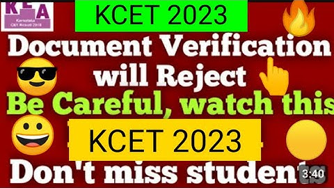 KCET New Updates 2023 #kcet #kea #kcetdocuments #kcetdocumentverification #kcetupdates #kcet_2023
