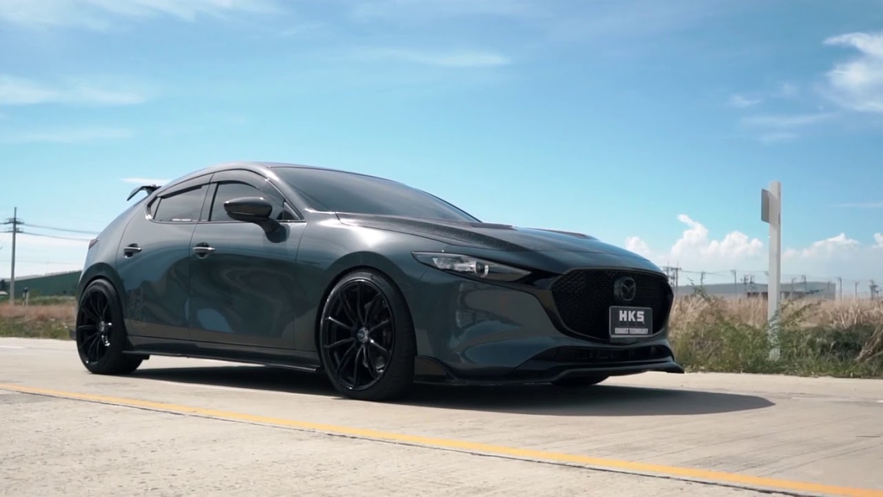 HKSタイランドが公開したMAZDA3ファストバックのデモカー。 - つらつら