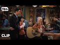 Friends ross love triangle becomes phoebes song season 2 clip  tbs