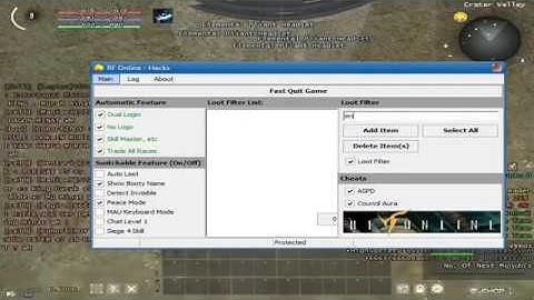 Filter Loot & Auto Loot RF Online