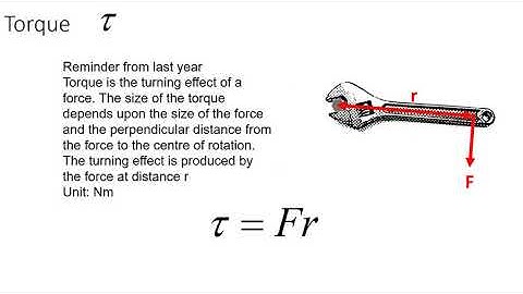 Rotational motion part 3 - Torque and inertia - L3 Mechanics 91524