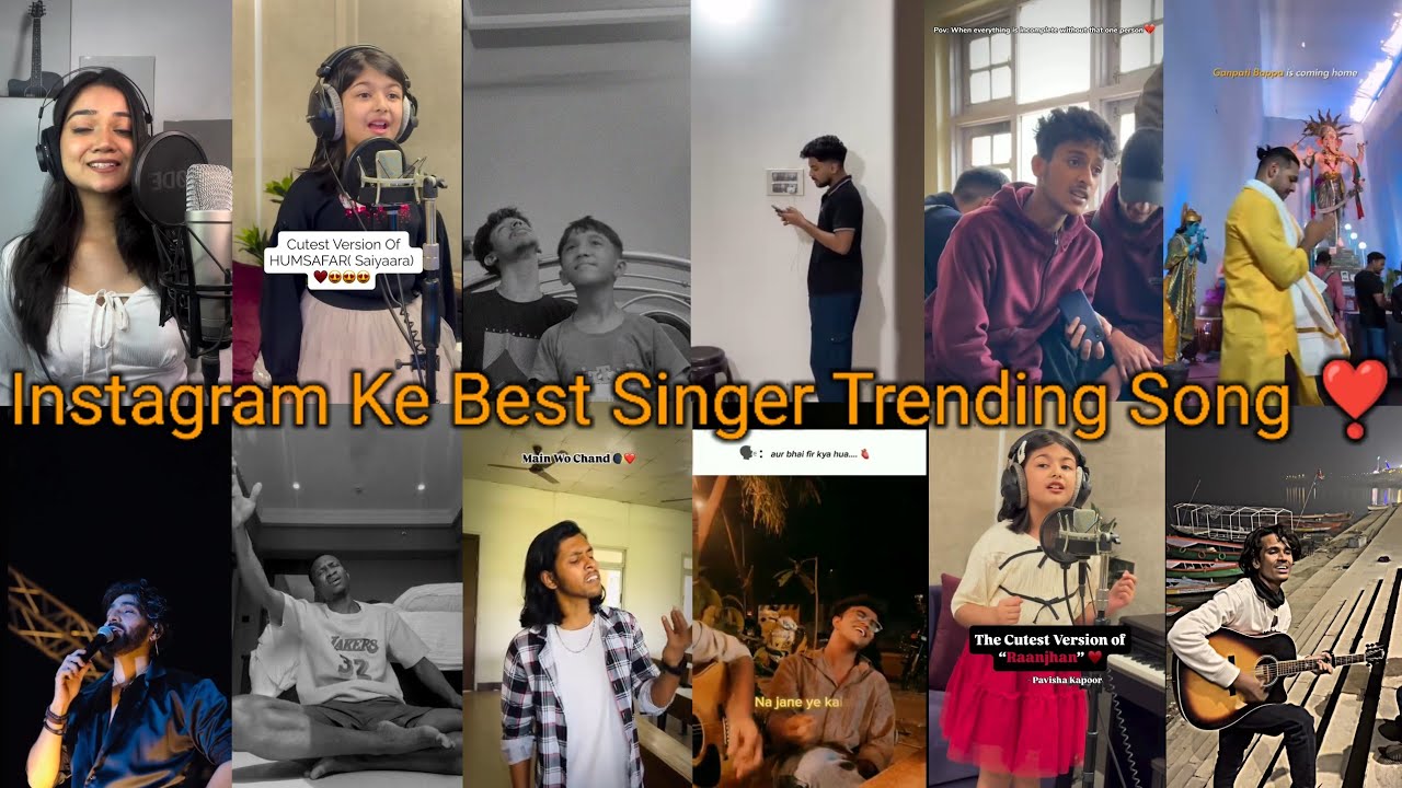 POPULAR INSTAGRAM REELS SINGER AND VIRAL SONG 🔥 | BEST SINGER FOR INSTAGRAM | Editing Timing 5 hour 