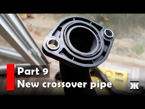 Part 9 - Crossover Pipe Install - Audi A6 3.2 Front Job