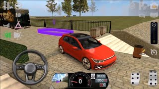 Driving school simulator! Let's drive VW Golf GTI MK8 in Washington DC! screenshot 2