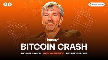Michael Saylor: BITCOIN CRASH EXPLAINED! MASSIVE BTC DUMP & What