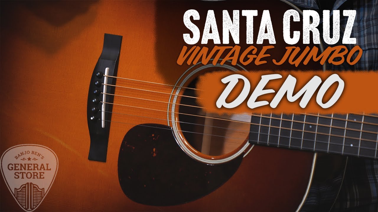 Demo: Santa Cruz Vintage Jumbo Slope Shoulder Guitar