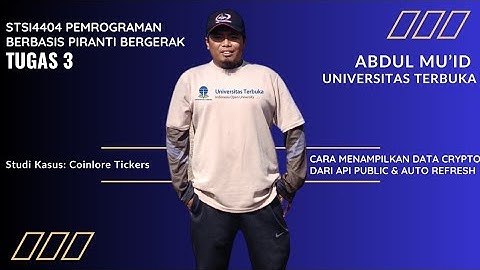 Tugas 3 PBPB: Membuat Aplikasi Crypto Currency dengan Ionic & Vue JS | STSI4404 Universitas Terbuka