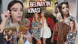 BİRLİKTE KINAYA HAZIRLANALIM+ VLOG🕊️ Saç , Makyaj, Kombin, 💌