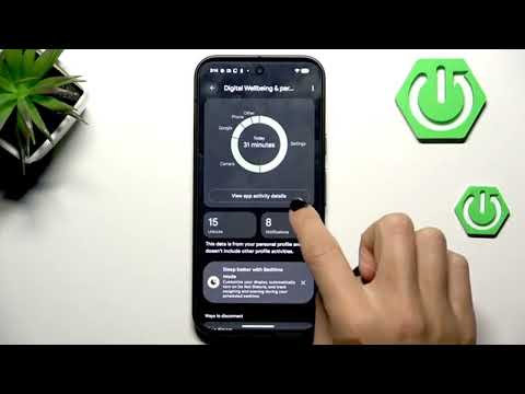 GOOGLE Pixel 10 كيفية معرفة إجمالي وقت استخدام الشاشة