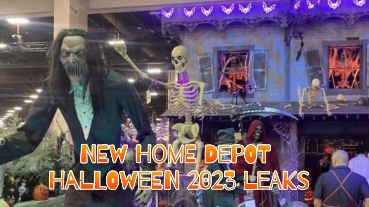 NEW Home Depot Halloween 2023 Leaks YouTube
