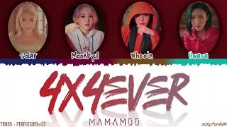 MAMAMOO (마마무) - '4x4EVER' Lyrics [Color Coded_Han_Rom_Eng] Resimi