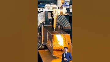 Cắt ống lớn, cắt laser, máy cắt ống laser, sản xuất thông minh, kết cấu thép, gia công cắt laser