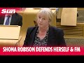 Shona Robison defends herself and Humza Yousaf over &#39;misleading parliament&#39; claims