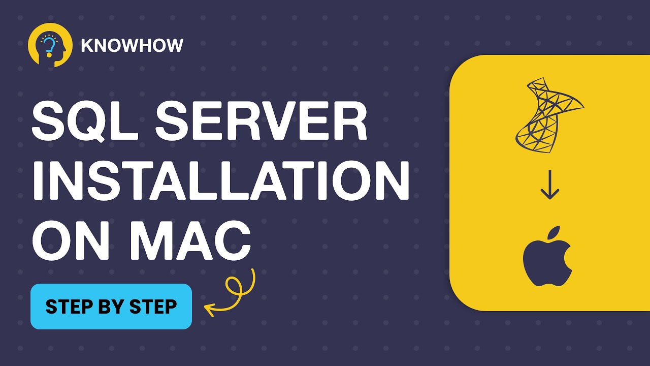 SQL Server Installation on MAC Step by Step - YouTube