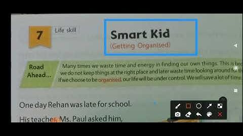 Class 3 |Chapter-  7 | Topic. Smart kid( moral story)| By - Zoya Mam