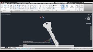 Autocad Tutorial 3D key Modelling