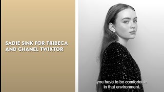 sadie sink for tribeca and chanel twixtor screenshot 4