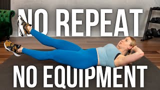 10 min. NO REPEAT Abs & Obliques Strength Training