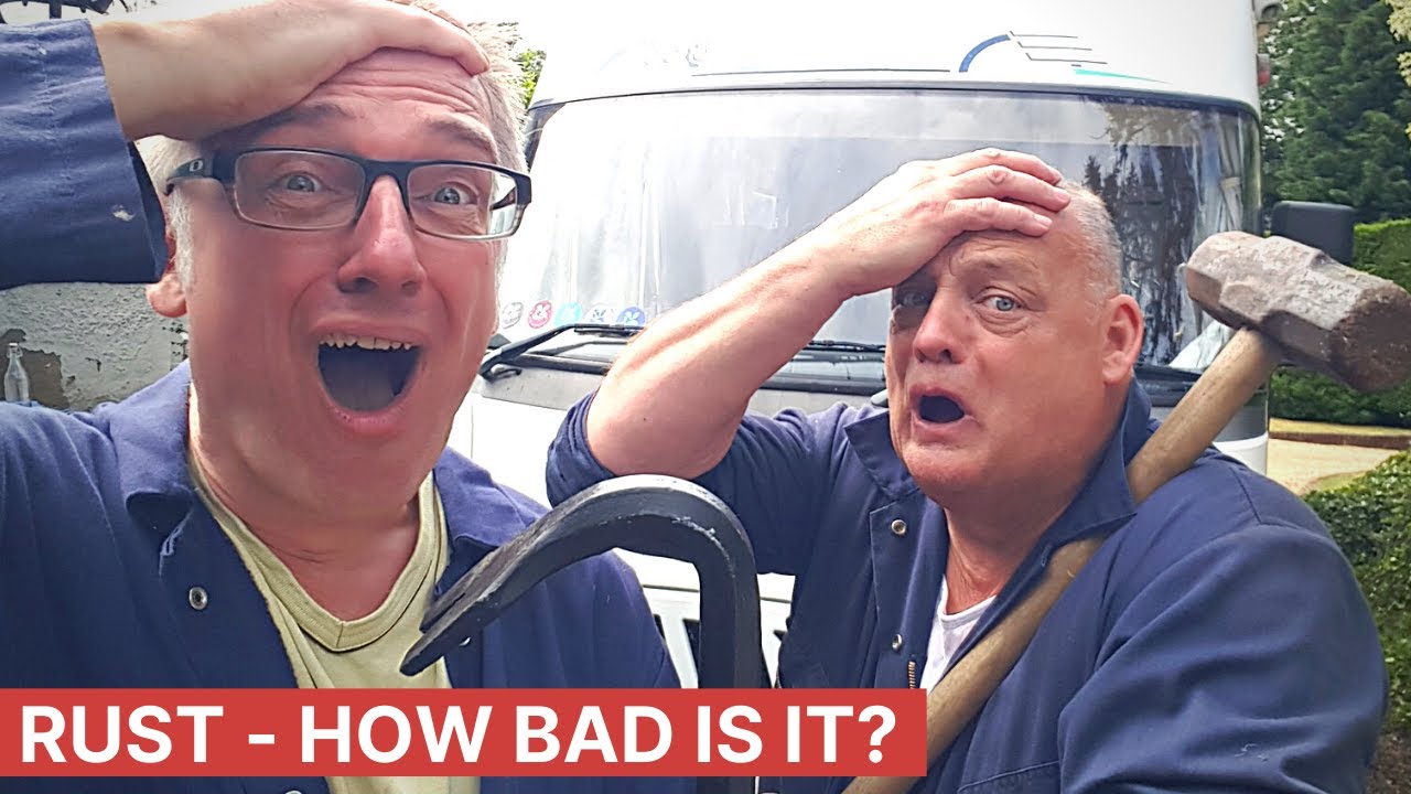 Checking for Rust on a Fiat Ducato Motorhome