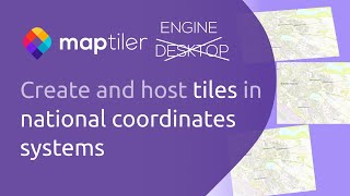 Create and host tiles in national coordinates systems | MapTiler (Desktop) Engine