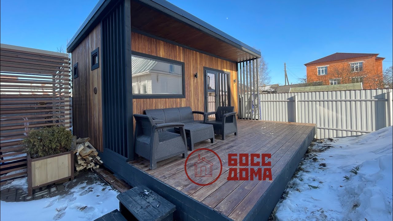 Новороссийска жилой модуль баня