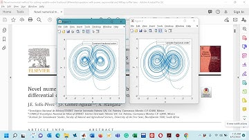 Lecture 09: 2 of 4 MATLAB code for Liouville-Caputo with Fractional Variable Order