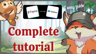 Figma To Webflow Plugin - Quick Setup Design Sync