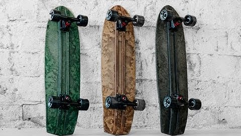 Uitto Biocomposite Skateboard