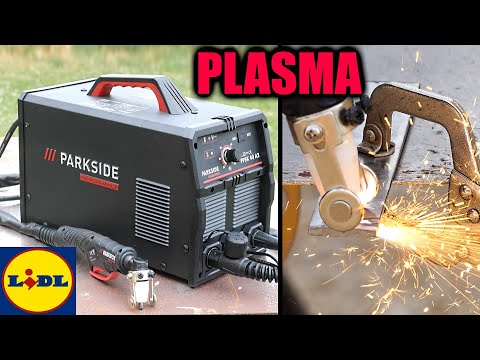 LIDL découpeur plasma PARKSIDE PERFORMANCE PPSK 40 A2 avec compresseur Plasma Cutter Plasmaschneider @BricovideoOvh