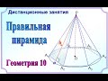 Правильная пирамида № 246