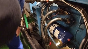 Procedure How to start Emergency generator using Spring Starter Wheel.!