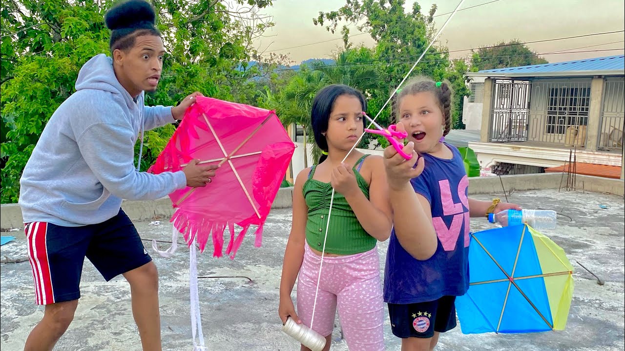 Las niñas 👭🪁 que vuelan más chichiguas del mundo *Parte 6* 😱🌎🧵