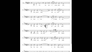 Misty Mountains Cold - Music Sheet