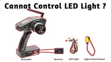 How to Switch ON/OFF the LED light with RadioLink RC6GS V3/RC6GS V2//RC6GS/RC4GS V3/RC4GS V2/RC4GS