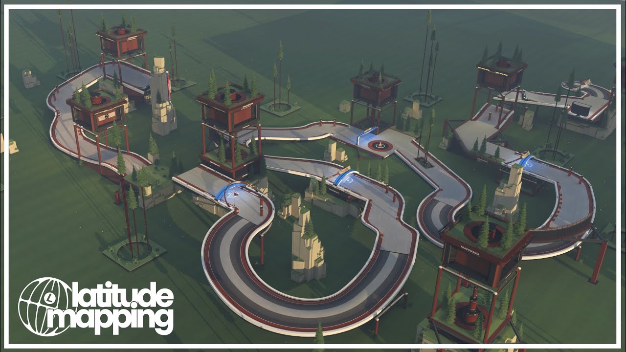 MSTS - Woodlands by Laku27 - TrackMania Map Showcase