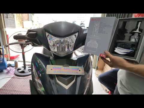 Video WAVE RSX 2022 độ bóng đèn LED nào sáng đỉnh nhất trùm... - youtube