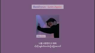 Baekhyun - Love Again (KR/MM Sub)